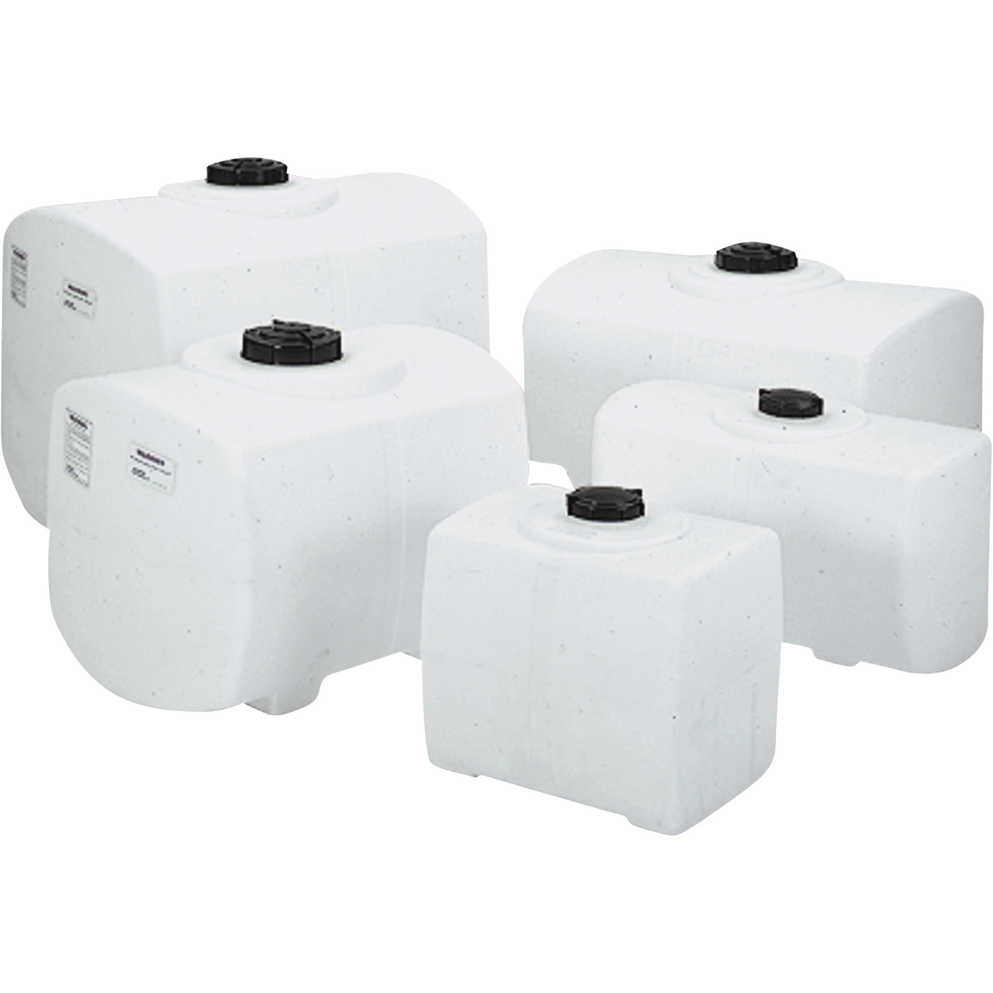 Snyder Industries Square-Ended Poly Sprayer Tank, 30 Gallon Capacity